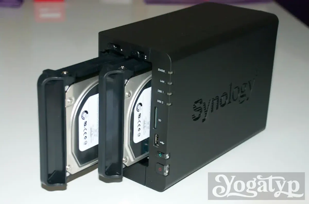 Synology DS211+ als heimischer Datenspeicher